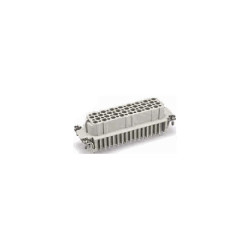 Insert HD, Raccordement à Sertir, mâle, 64 pin, 10A, Polycarbonate, 24B|48B 